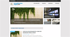 Desktop Screenshot of procedimentoslegais.com